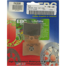 BRAKE PADS EBC FA355R - Jarrupalat - 873816 - 1