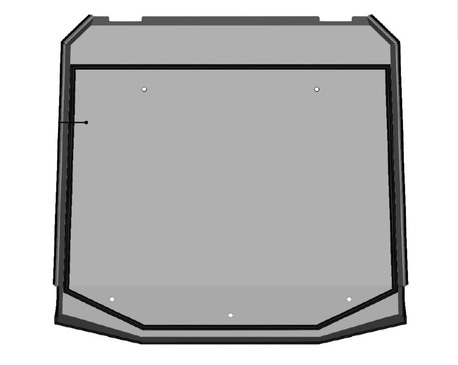 DFK Kattopaneeli tiivisteellä Can-Am - Mönkijän katteet - 210286 - 1