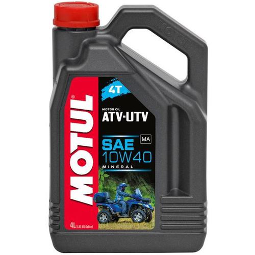 Motul ATV UTV 10W-40 4L - Moottoriöljyt - 148586 - 1