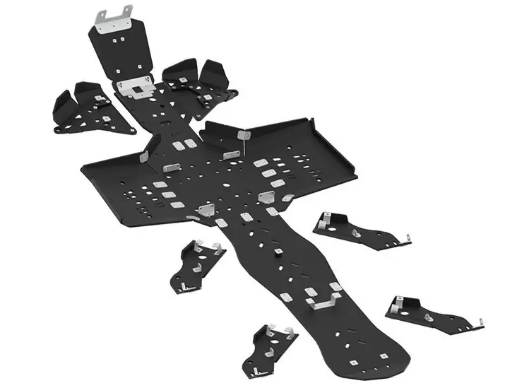 Pohjapanssari (Muovi) Can-am 6x6 2019+ - Mönkijän pohjapanssarit - 147676 - 1