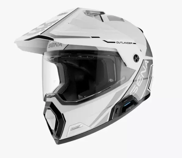 SENA OUTLANDER Adventurekypärä Valkoinen - Adventure Kypärät - 192914446 - 1