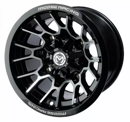 24X 12'' Vannesarja 4x137 Musta - Mönkijän vannesarjat 12" - 172717 - 2