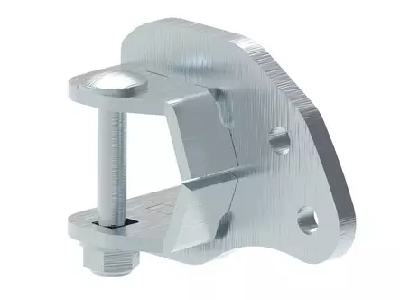 V-auran kulmansäädön kiinnityspala - Mönkijän puskulevyjen varaosat - 169257 - 2