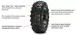 CARLISLE VERSA TRAIL ATR 27x9-14 (73N) 6PLY (E) - Mönkijän renkaat 14" vanteelle - 127037 - 3