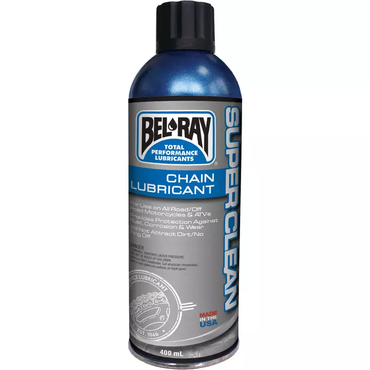 Bel-Ray SUPER-CLEAN Chainlube 400 ml - Ketjuöljyt ja puhdistusaineet - 907177 - 1