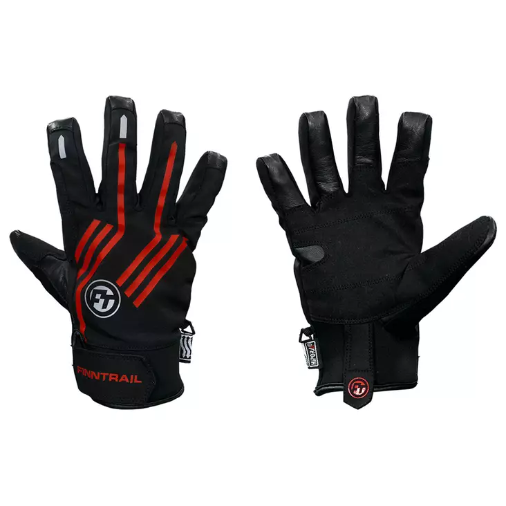 Finntrail Graphite red ajohanskat - Ajohanskat - 137417 - 1