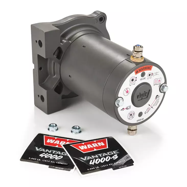 Moottori 12v dc, warn v4000 - Warn vinssien varaosat - 2567 - 2