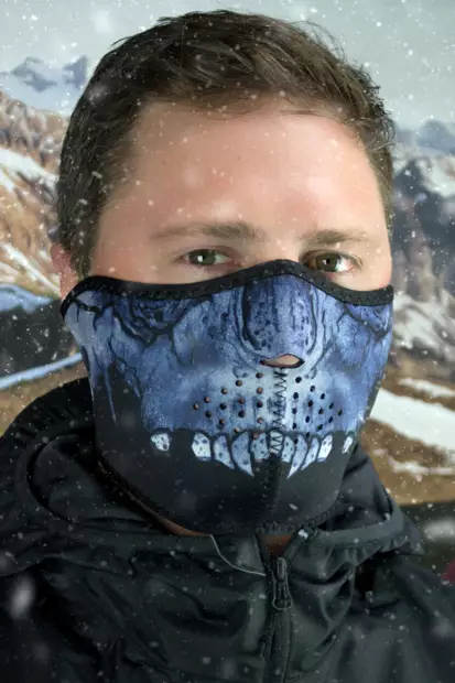 Viimasuoja kasvoille - Kypärähuput, huivit ja maskit - 198368 - 2