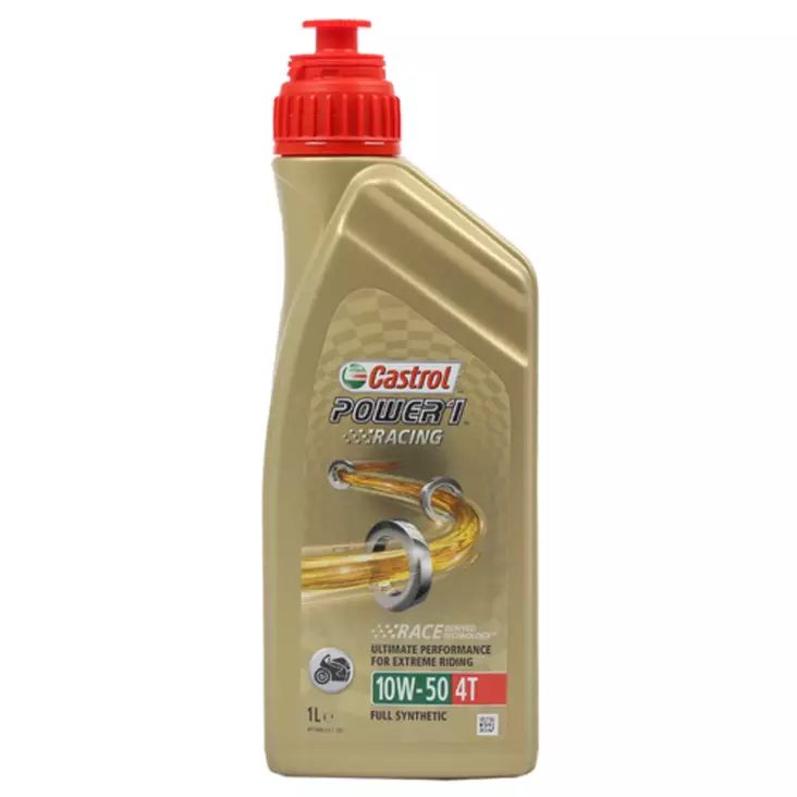 Castrol Power 1 Racing 4T 10W-50 1 L - Moottoriöljyt - 907038 - 1