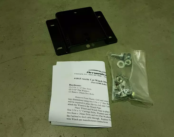 Etuvinssin asennussarja Arctic Cat - Mönkijän etuvinssin asennussarjat - 136668 - 1