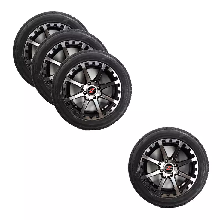 Kesärenkaat 25" Alumiinivanteilla 16" - Mönkijän rengassarjat vanteilla - 187738 - 1