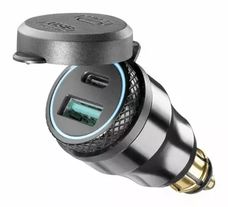 Interphone Din Adapter - 2 Usb - Puhelin ja gps kiinnikkeet - 22233829 - 1