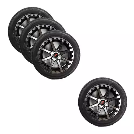 Nastarenkaat 25" Alumiinivanteilla 16" - Mönkijän rengassarjat vanteilla - 175749 - 1