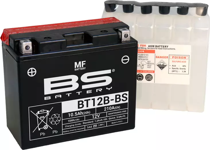 BS Battery BT12B-BS MF (cp) - Mönkijän akut - 147449 - 1
