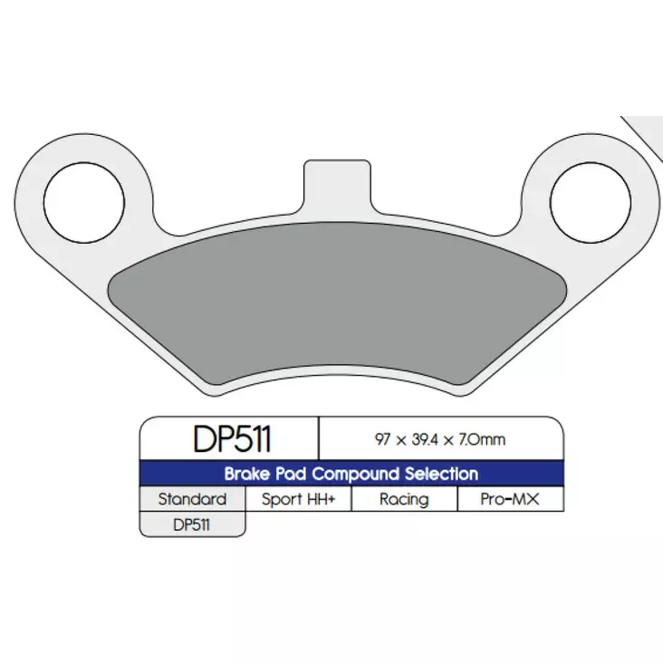 CF-Moto etujarrupalat - Jarrupalat - 136719 - 1