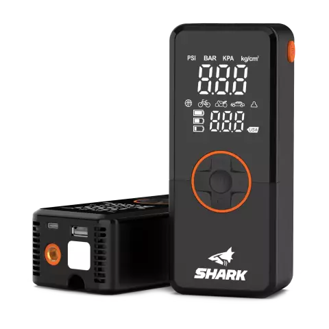 Shark kannettava ilmakompressori - Puhelin ja gps kiinnikkeet - 178439 - 1