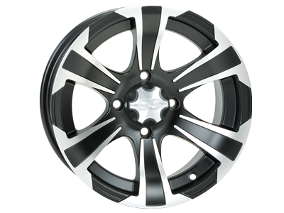 SS312 14" Vannesarja 4x110 Black - Mönkijän vannesarjat 14" - V31214110B - 1