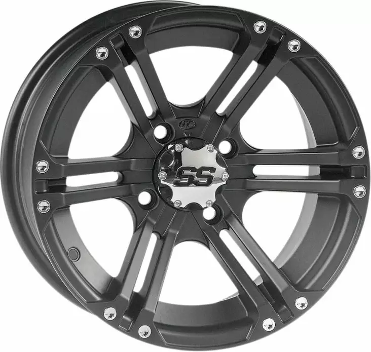 SS212 14" Vannesarja 4x137 Musta - Mönkijän vannesarjat 14" - V21214137B - 1