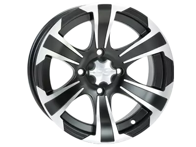 SS312 12" Vannesarja 4x110 Black - Mönkijän vannesarjat 12" - V31212110B - 1