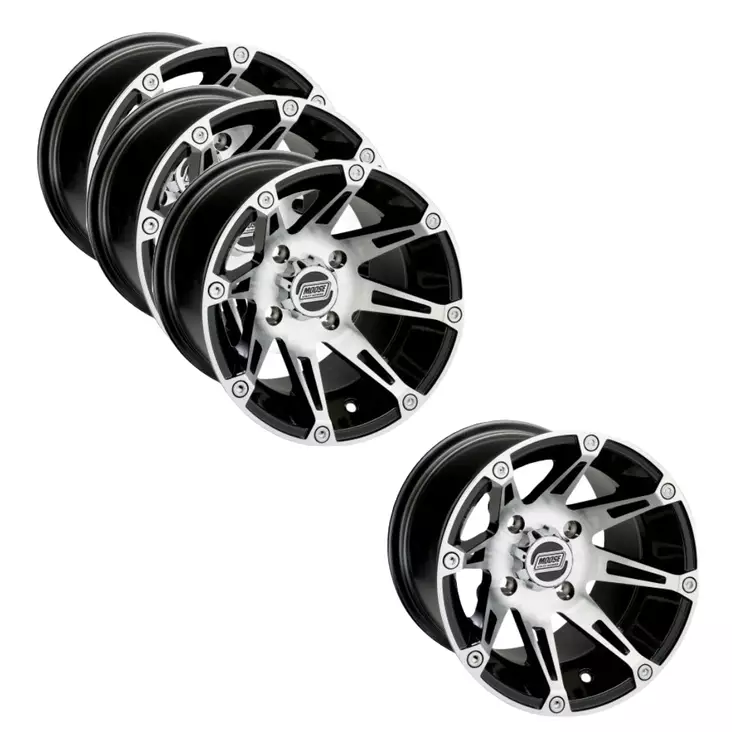 387X 14" Vannesarja 4x156 Machined - Mönkijän vannesarjat 14" - V387X14156M - 1